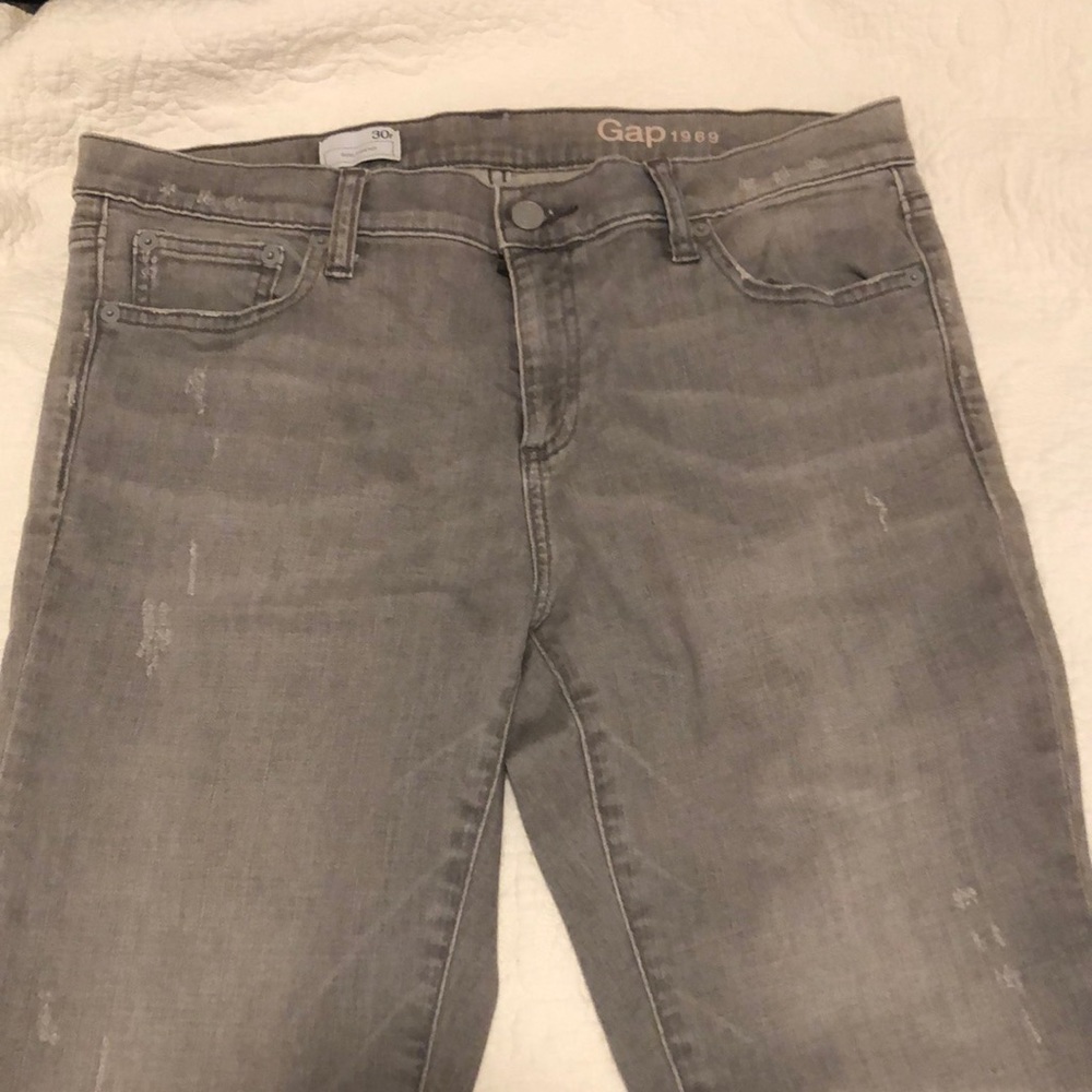 Gap grey jeans. Size 30R